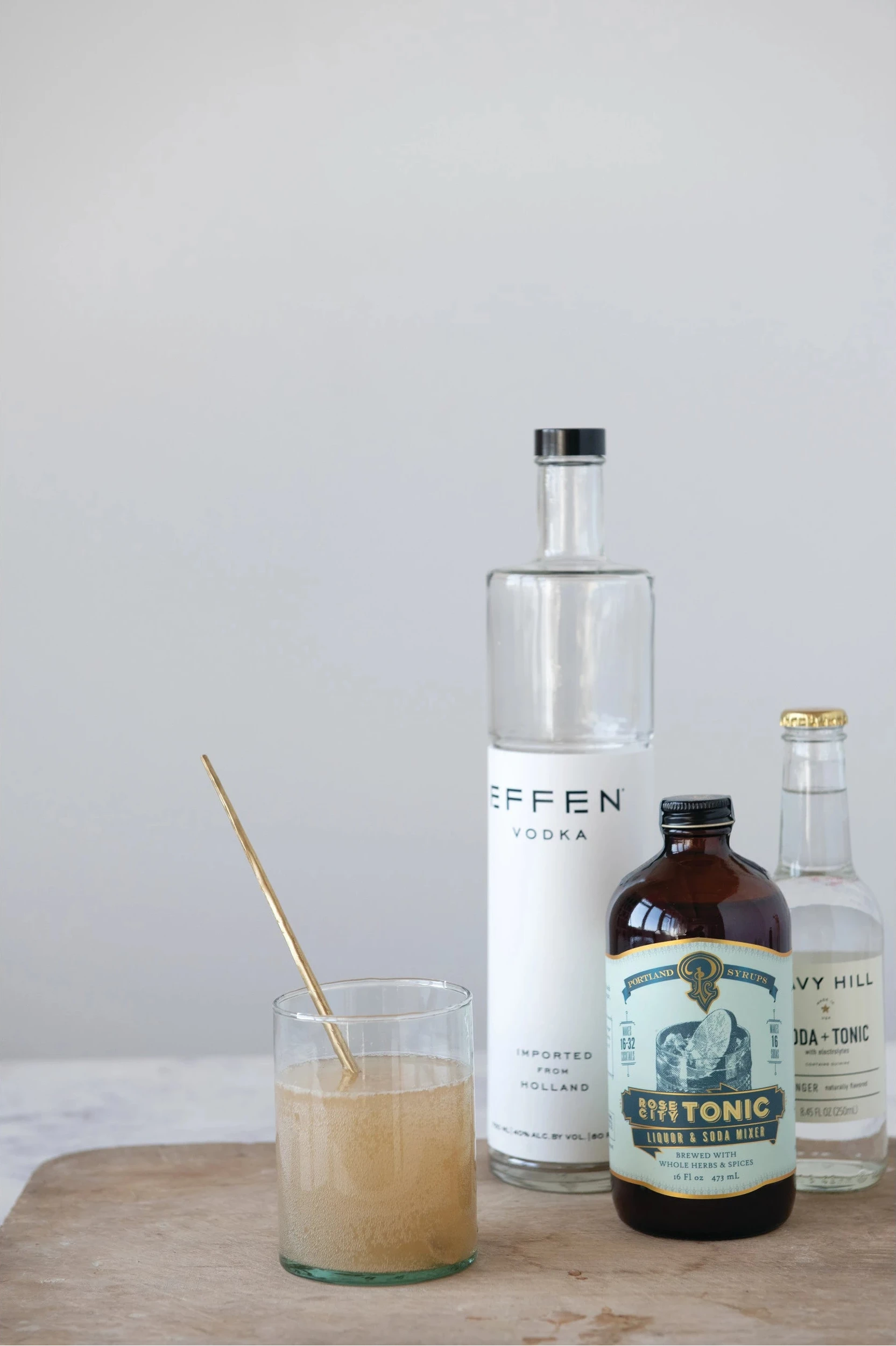 Brass Cocktail Spoon - Salt &amp; Creek