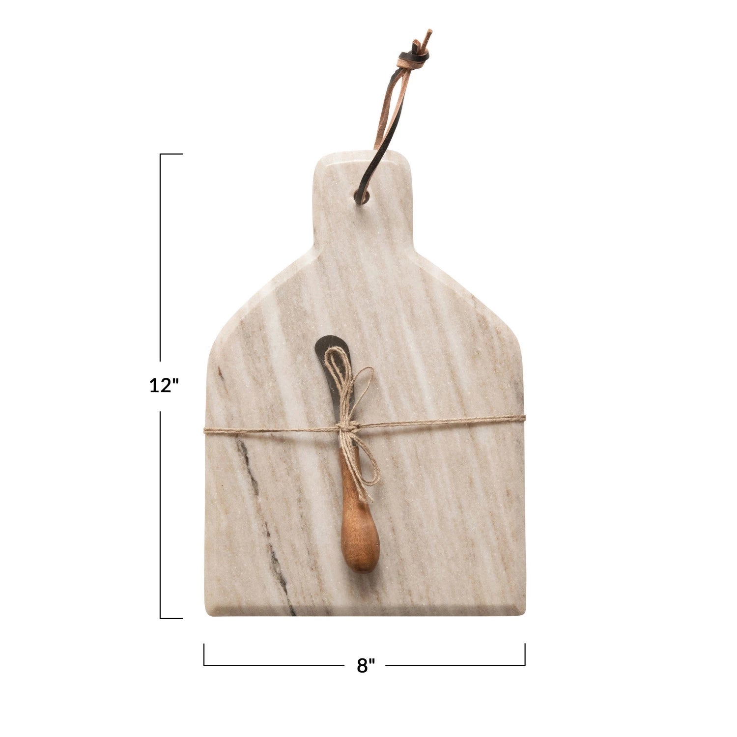 Devon Serving Board with Knife