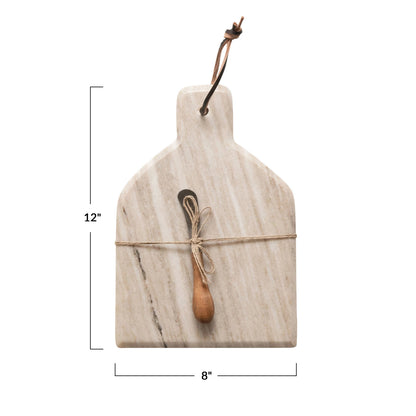 Devon Serving Board with Knife