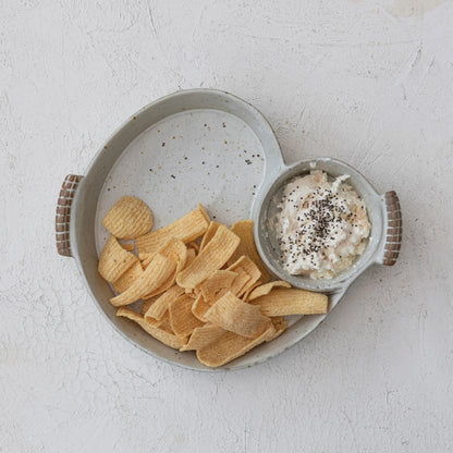 Earth &amp; Stone Dip Bowl
