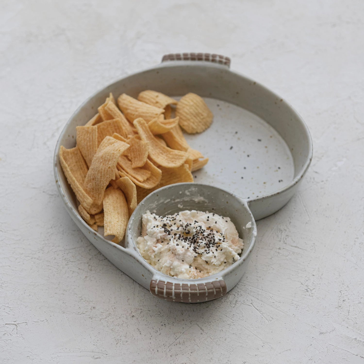 Earth &amp; Stone Dip Bowl