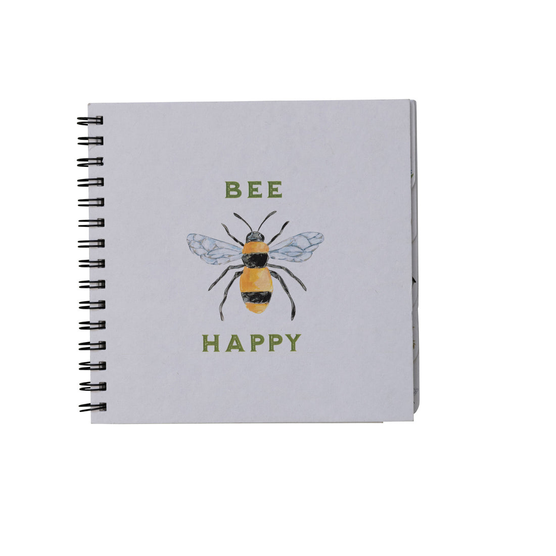 Spiral Bound Paper Garden Journal, Multi Color