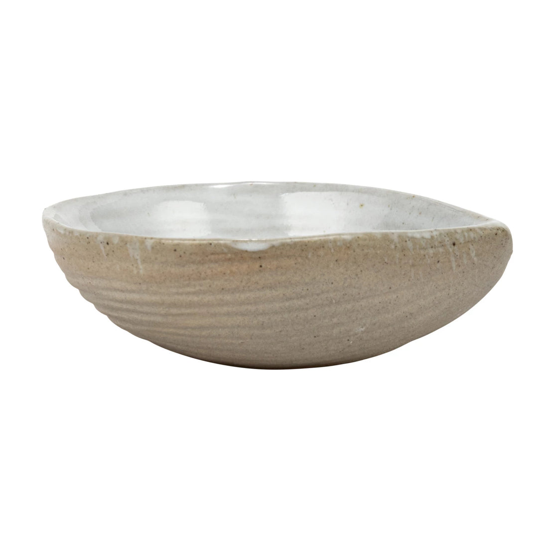 Stoneware Clamshell Dish