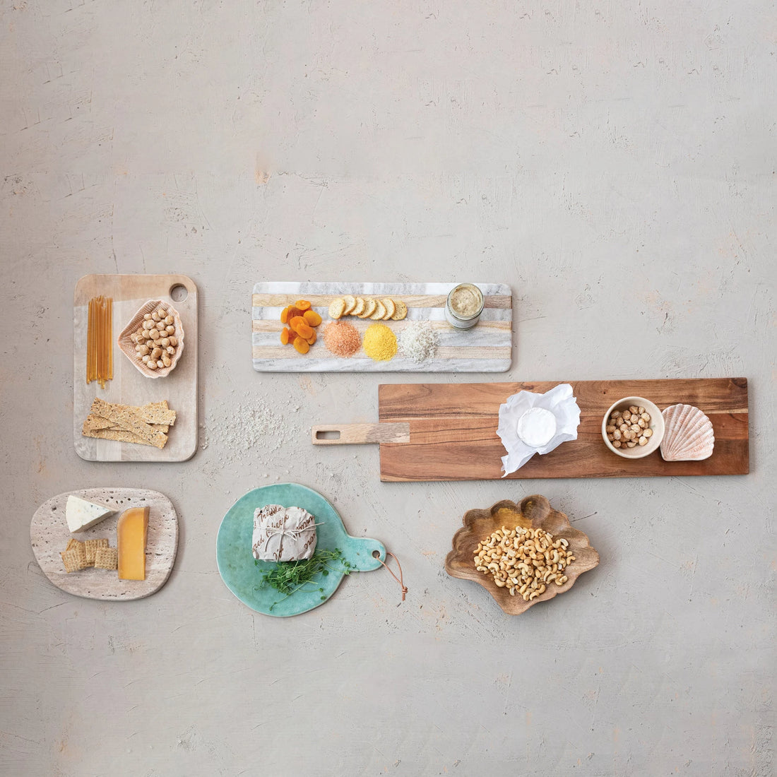 Marble &amp; Mango Serving Tray - Salt &amp; Creek