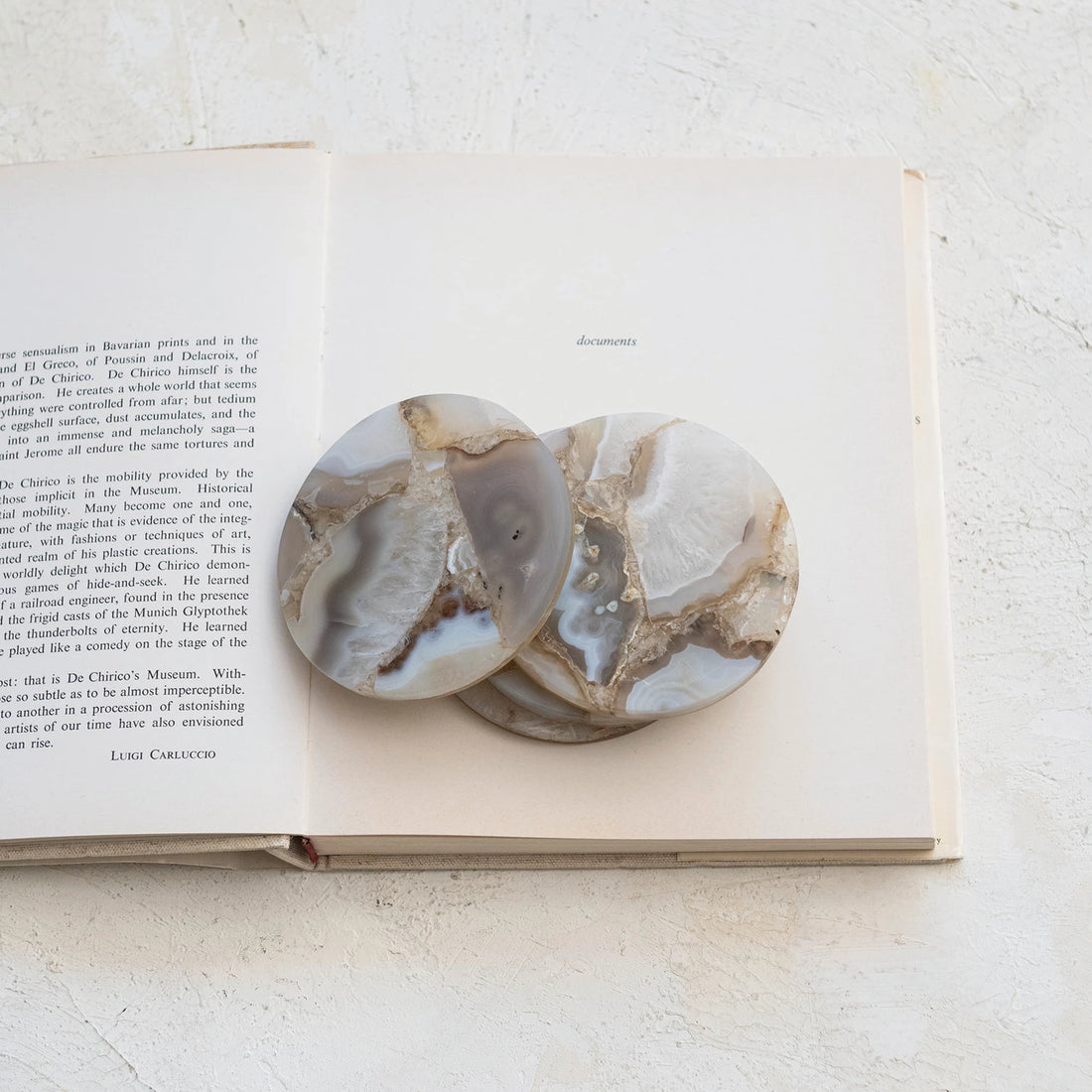 Set of Agate Coasters - Salt & Creek
