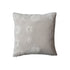 Handmade Woven Cotton & Linen Pillow w/ Applique