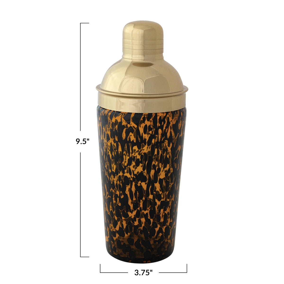 Tortoise Shell Cocktail Shaker - Salt &amp; Creek