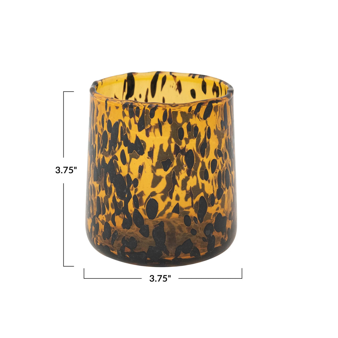 Tortoise Shell Drinking Glass - Salt &amp; Creek