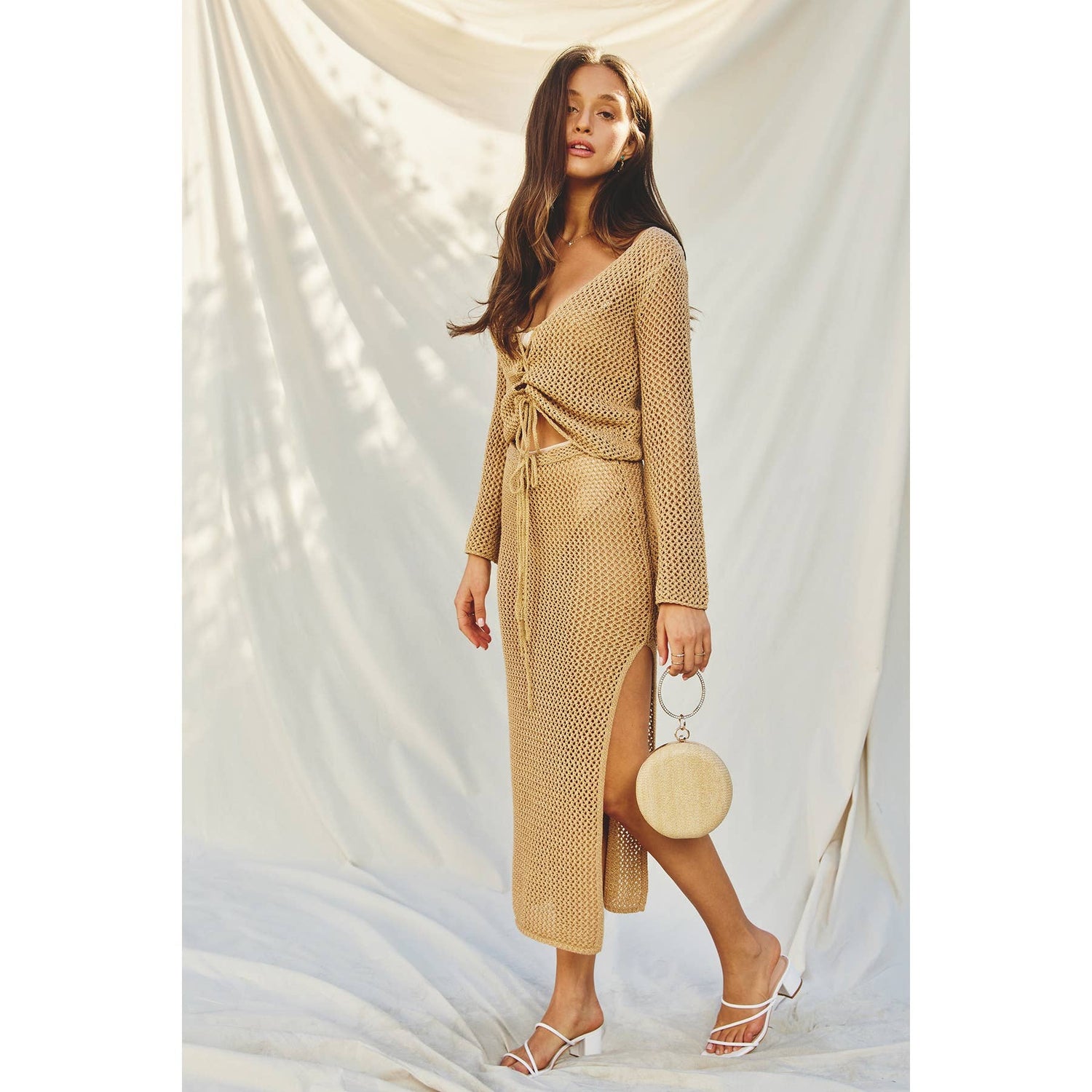 Tahiti Crochet Midi Skirt - Salt &amp; Creek