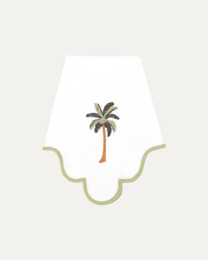 Wavy Guardanapo with Palm - Salt &amp; Creek