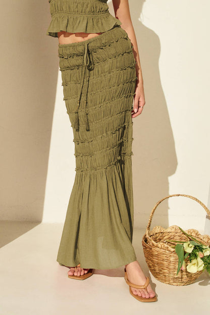 Endless Shore Smocked Mermaid Skirt - Salt &amp; Creek