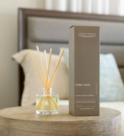 Myrrh Wood Diffuser Reed 4oz. Ctn.6 - Salt &amp; Creek