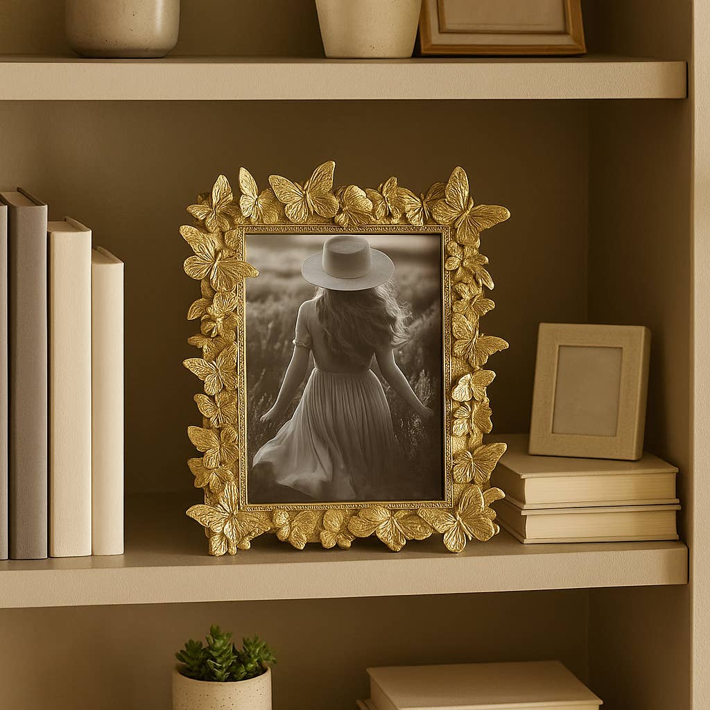 Butterfly in Bloom Frame
