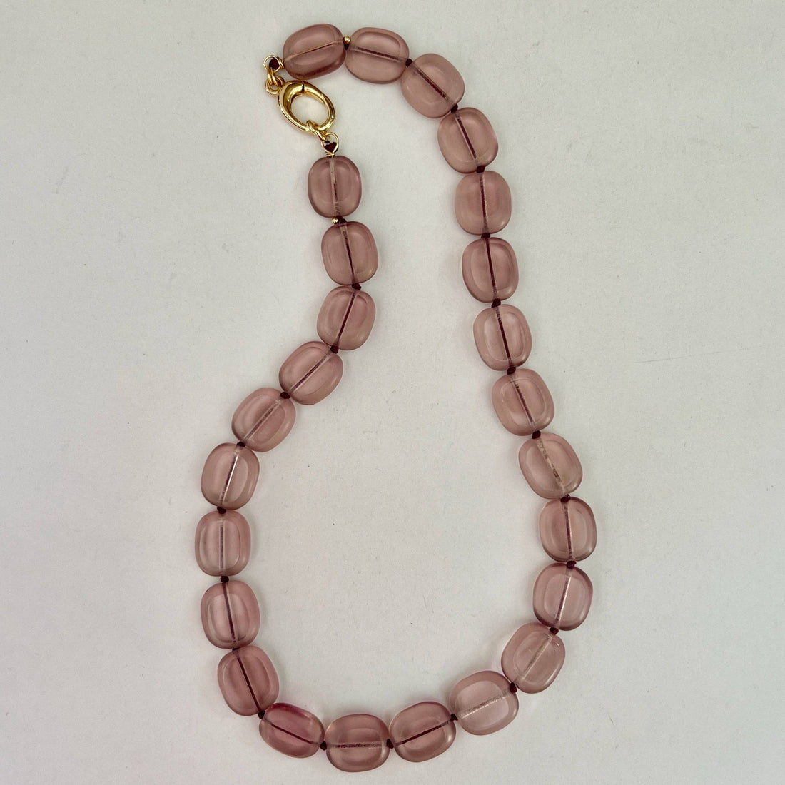 Stefanie Glass Bead Necklace