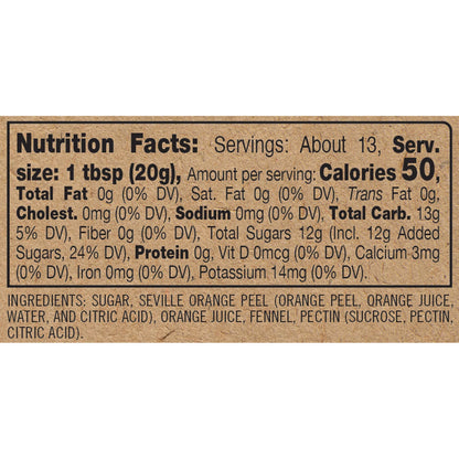 Seville Orange + Fennel Preserves by Finch &amp; Finnel