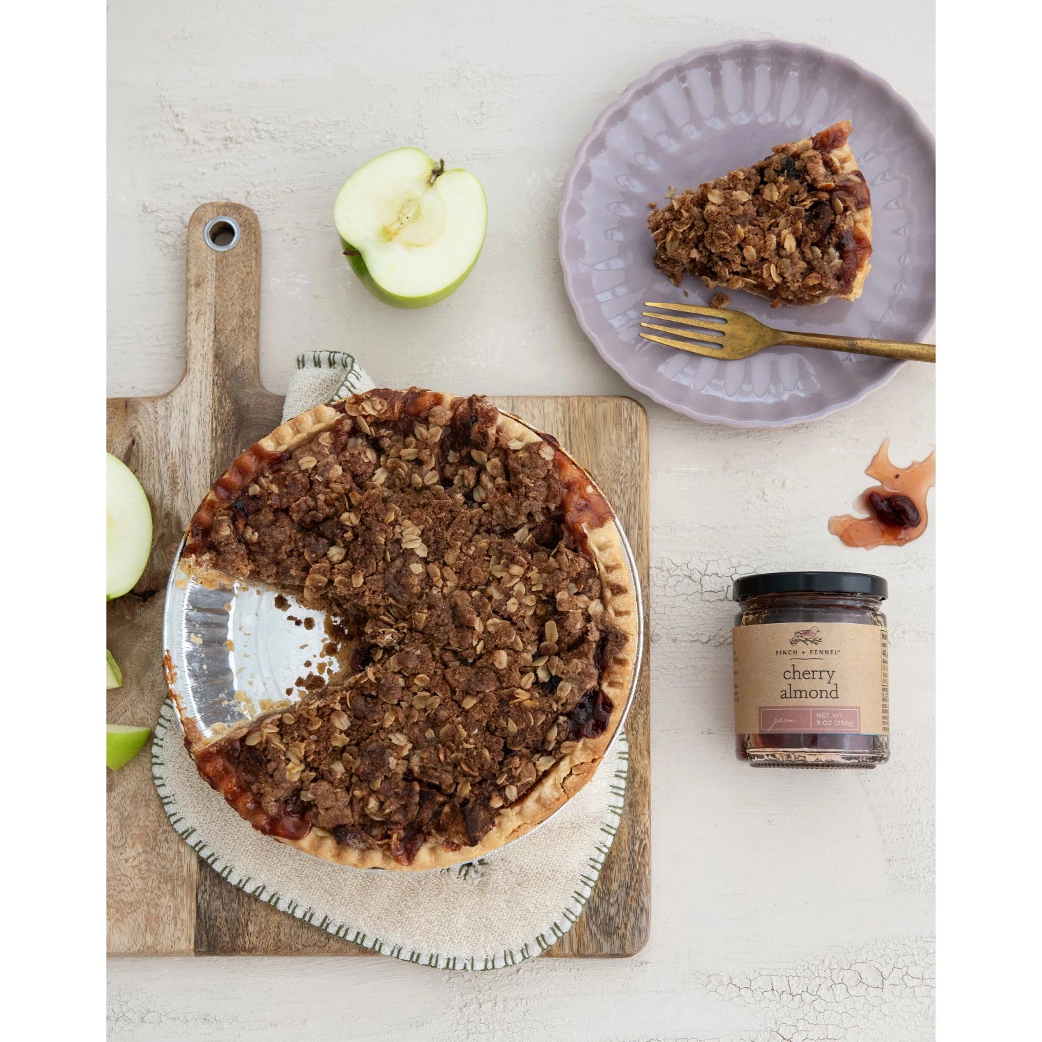 Cherry Almond Jam by Finch &amp; Finnel