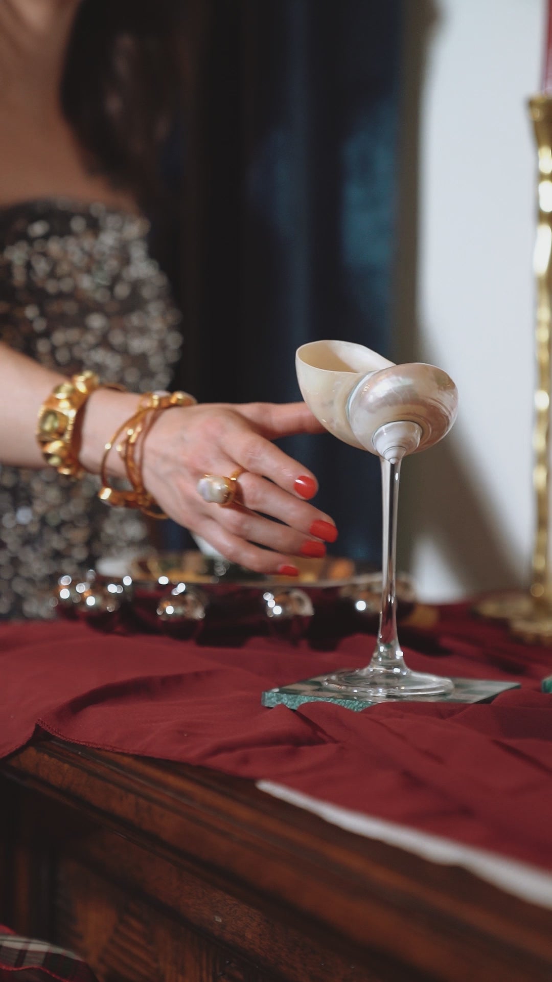 Storm Sequin Strapless Dress