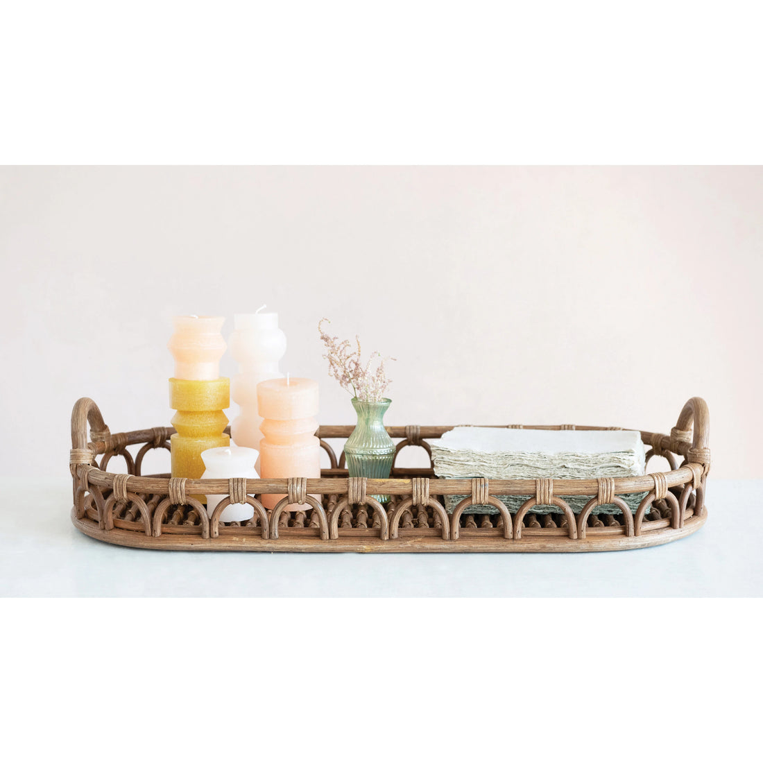 Soleil Rattan Tray